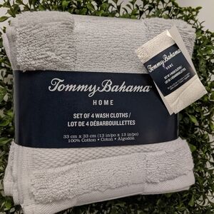 Tommy Bahama Set of 4 Washcloths